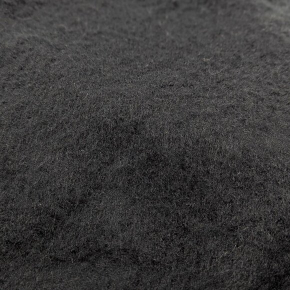 Steve Madden Women's Solid Black Scarf with Fringe Details 18" x 75" (MSRP $38) - Picture 3 of 3